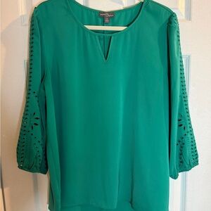 Women's Green Blouse - XL